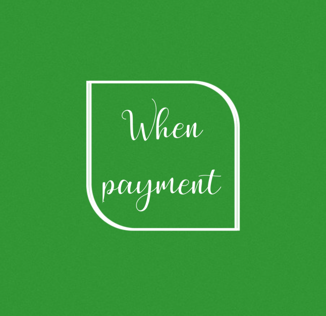 Фото - When payment