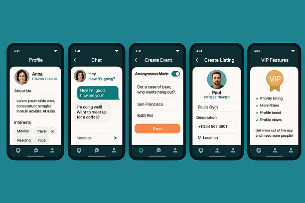 Фото 4 - VSTRECHA  — гео-сервис для реального общения