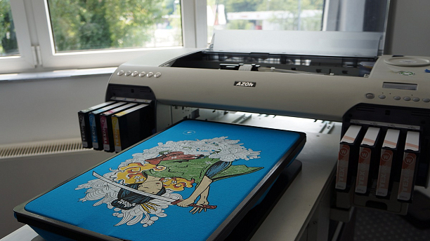 Фото 1 - Цифровая печать на текстиле