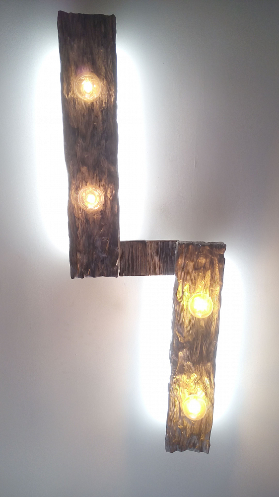 Фото 3 - Светильники из дерева