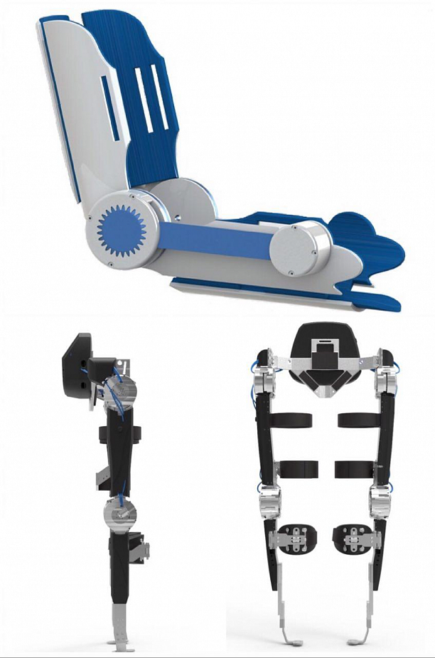 Photo 3 - Is modular robotic exoskeleton for rehabilitation.